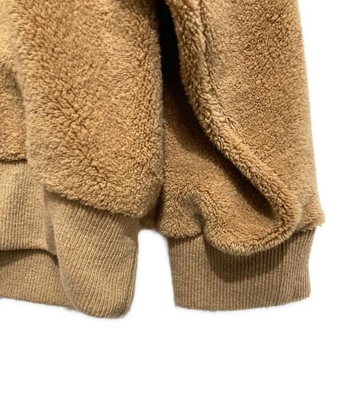 Graphpaper（グラフペーパー）Graphpaper (グラフペーパー) Wool Boa Zip Parka/ウールボアジップパーカー ブラウン サイズ:1の古着・服飾アイテム