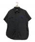 Needles（ニードルズ）の古着「S/S Work Shirt-Poly/ワーク シャツ-ポリ」｜ブラック