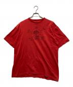stussyステューシー）の古着「スカルプリントTシャツ」｜レッド