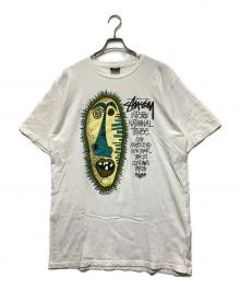 stussy（ステューシー）の古着「ゾウリムシTシャツ」｜ホワイト