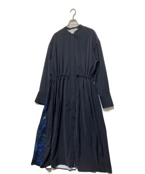 Muel Chic（ミュエルシック）Muel Chic (ミュエルシック) Seren coat onepiece/セレンコートワンピース ネイビー サイズ:M 未使用品の古着・服飾アイテム