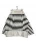 HYKE (ハイク) 26SS BASQUE INSPIRED SKIRT ホワイト×ブラック サイズ:L：18000円