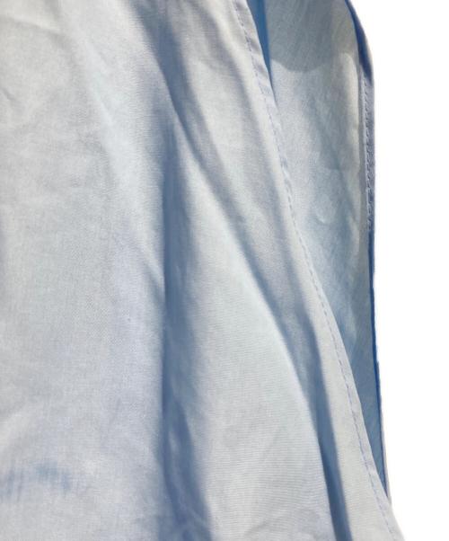 ENFOLD（エンフォルド）ENFOLD (エンフォルド) CIRCLE SLEEVELESS-SHIRT スカイブルー サイズ:38の古着・服飾アイテム