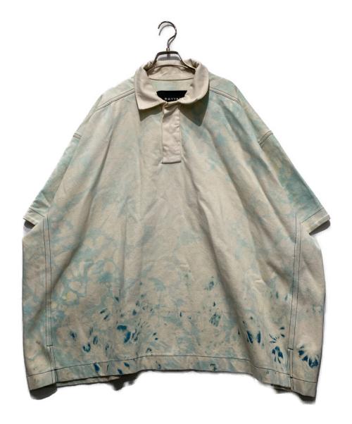 BOTTER（ボッター）BOTTER (ボッター) タイダイポロシャツ ベージュ サイズ:48の古着・服飾アイテム