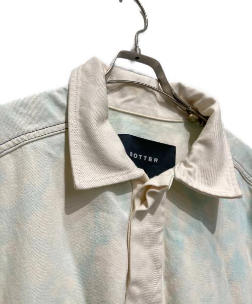 BOTTER（ボッター）BOTTER (ボッター) タイダイポロシャツ ベージュ サイズ:48の古着・服飾アイテム
