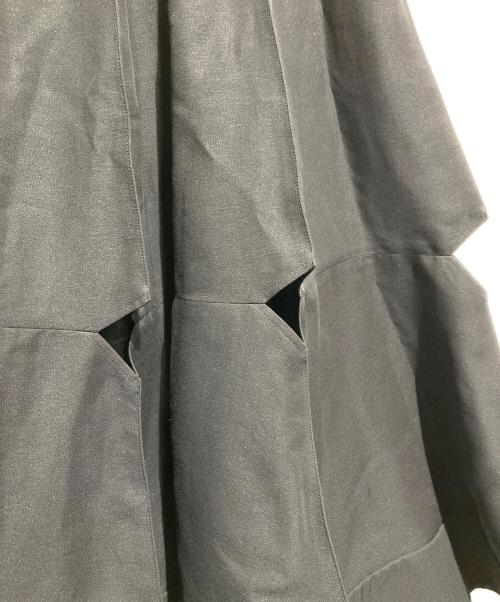 ENFOLD（エンフォルド）ENFOLD (エンフォルド) SLIT FLARE-SKIRT ネイビー サイズ:38の古着・服飾アイテム