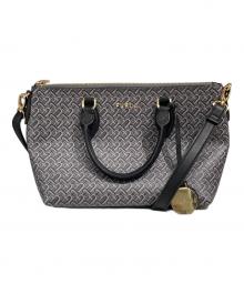 FURLA（フルラ）の古着「2WAYハンドバッグ カリプソ」｜ネイビー
