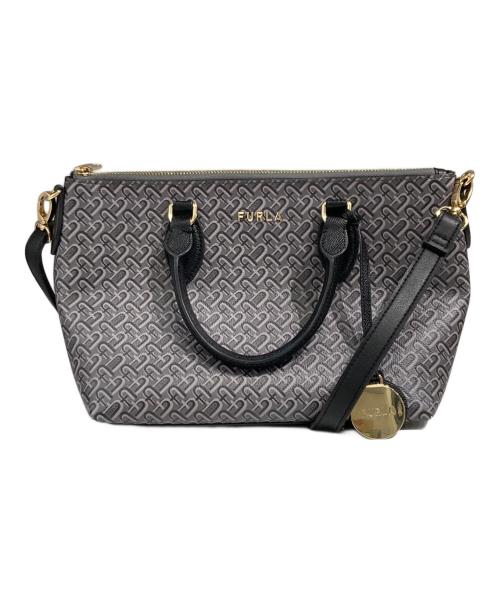 FURLA（フルラ）FURLA (フルラ) 2WAYハンドバッグ カリプソ ネイビーの古着・服飾アイテム