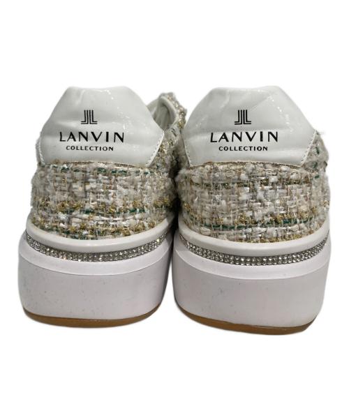 LANVIN COLLECTION（ランバンコレクション）LANVIN COLLECTION (ランバンコレクション) ローカットスニーカー ホワイト サイズ:24.5の古着・服飾アイテム