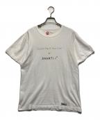 SHANTiiシャンティ）の古着「ウルフズヘッド Tシャツ」｜ホワイト