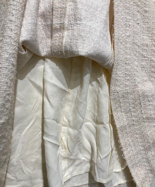 ANAYI（アナイ）ANAYI (アナイ) ミックスツイードノースリーブワンピース ベージュ サイズ:36の古着・服飾アイテム