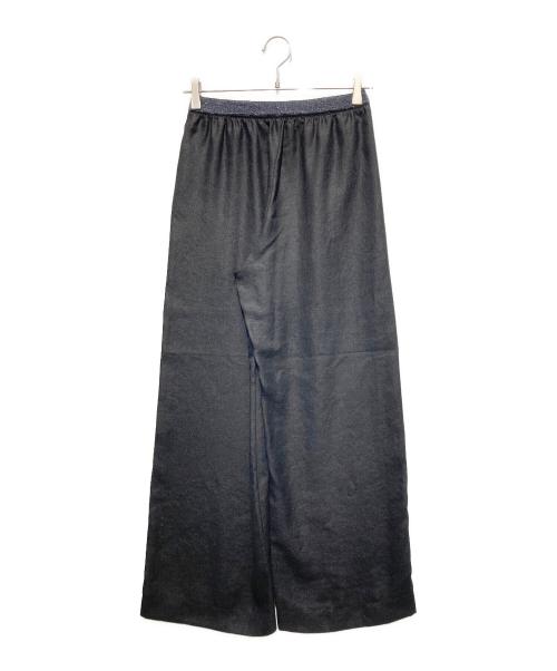 Gabardine K.T（ギャバシンケーティー）Gabardine K.T (ギャバシンケーティー) 25SS 麻調合繊 ワイドパンツ ブラック サイズ:7の古着・服飾アイテム