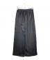 Gabardine K.T (ギャバシンケーティー) 25SS 麻調合繊 ワイドパンツ ブラック サイズ:7：5000円