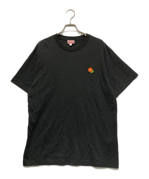 KENZO（ケンゾー）KENZO (ケンゾー) ボケフラワー刺繍Tシャツ ブラック サイズ:Sの古着・服飾アイテム