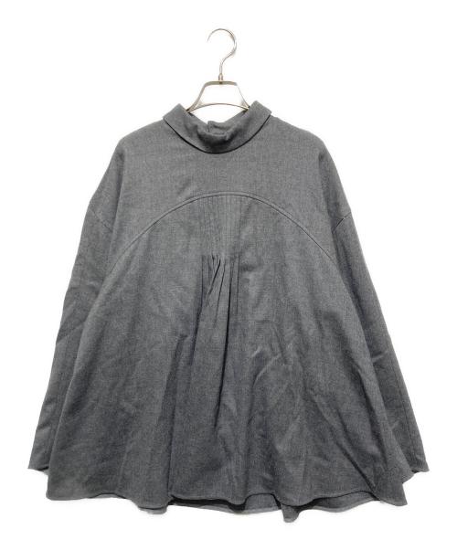 ENFOLD（エンフォルド）ENFOLD (エンフォルド) BACK-TIE PULLOVER グレー サイズ:38の古着・服飾アイテム