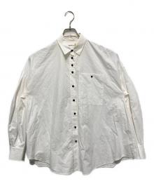 ENFOLD（エンフォルド）の古着「HEXAGON SHIRT」｜ホワイト