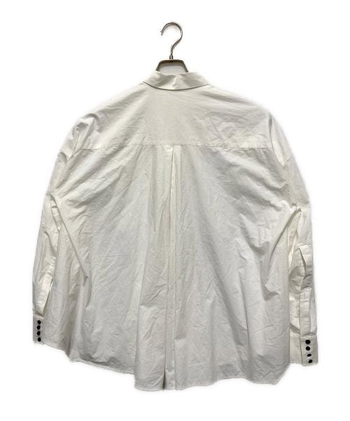 ENFOLD（エンフォルド）ENFOLD (エンフォルド) HEXAGON SHIRT ホワイト サイズ:38の古着・服飾アイテム