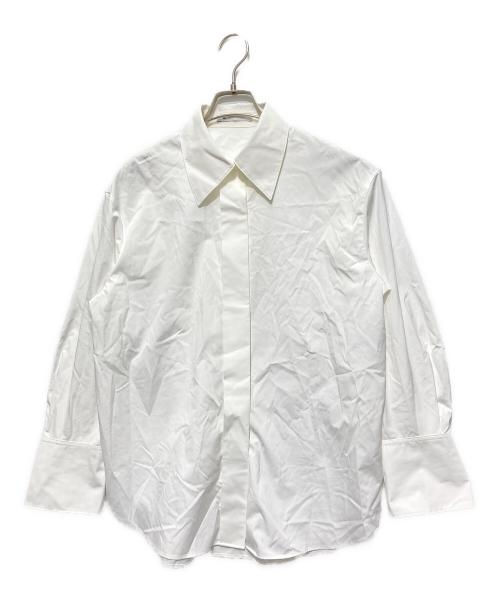PLST（プラステ）PLST (プラステ) HARUNOBUMURATA (ハルノブ ムラタ) タイプライターシャツ ホワイト サイズ:SIZE Sの古着・服飾アイテム