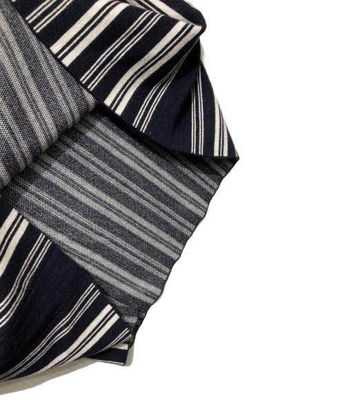 WEEKEND Max Mara（ウィークエンド マックスマーラ）WEEKEND Max Mara (ウィークエンド マックスマーラ) ストライプニットワンピース ブラック サイズ:Mの古着・服飾アイテム