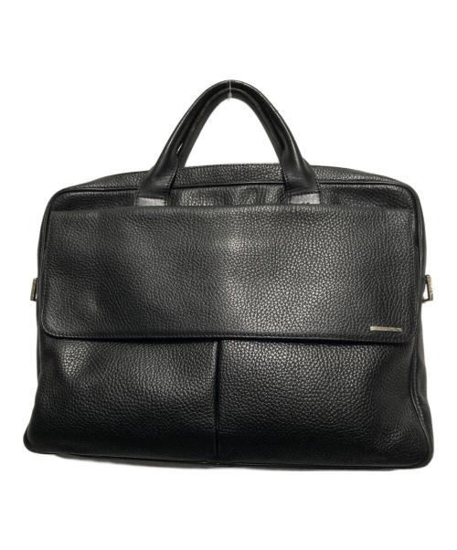 ERMENEGILDO ZEGNA（エルメネジルド・ゼニア）ERMENEGILDO ZEGNA (エルメネジルド・ゼニア) ブリーフケース ブラックの古着・服飾アイテム