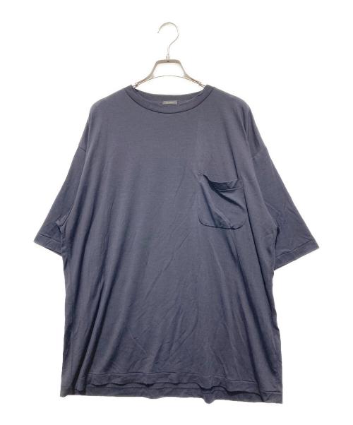 COMOLI（コモリ）COMOLI (コモリ) サマーウール天竺 Tシャツ ネイビー サイズ:3の古着・服飾アイテム