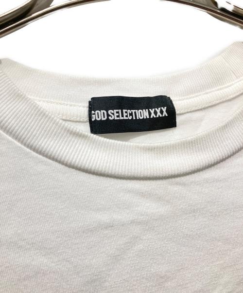 GOD SELECTION XXX（ゴッド セレクション トリプルエックス）GOD SELECTION XXX (ゴッド セレクション トリプルエックス) 25SS フォトプリントT ホワイト サイズ:Mの古着・服飾アイテム