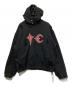 THUG CLUB（サグ クラブ）の古着「ROCK HOODIE」｜ブラック