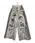 RYE CHASIN（ライチェイシン）の古着「Football Punks White Canvas Pants」｜ホワイト×ブラック
