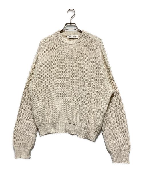 OUR LEGACY（アワーレガシー）OUR LEGACY (アワーレガシー) 23SSsonar roundneck ベージュ サイズ:46の古着・服飾アイテム
