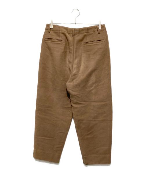 Graphpaper（グラフペーパー）Graphpaper (グラフペーパー) DOUBLE CLOTH MOLESKIN TROUSER ブラウン サイズ:Mの古着・服飾アイテム
