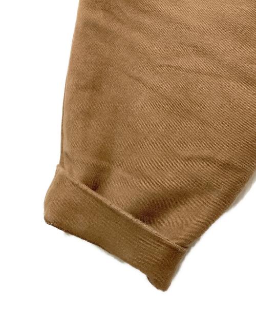 Graphpaper（グラフペーパー）Graphpaper (グラフペーパー) DOUBLE CLOTH MOLESKIN TROUSER ブラウン サイズ:Mの古着・服飾アイテム