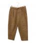 Graphpaper（グラフペーパー）の古着「DOUBLE CLOTH MOLESKIN TROUSER」｜ブラウン