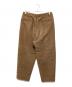 Graphpaper (グラフペーパー) DOUBLE CLOTH MOLESKIN TROUSER ブラウン サイズ:M：8000円