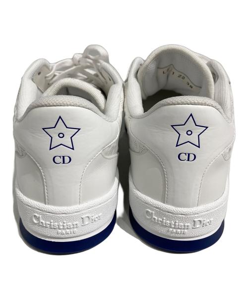 Christian Dior（クリスチャン ディオール）Christian Dior (クリスチャン ディオール) DIOR ONE ロゴスニーカー ホワイト サイズ:38の古着・服飾アイテム