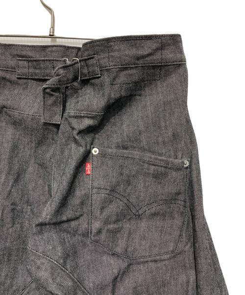 Levi's Engineered jeans（リーバイスエンジニアード）LEVI'S ENGINEERED JEANS (リーバイスエンジニアード) LOOSE 立体裁断 デニムパンツ ブラック サイズ:W29の古着・服飾アイテム
