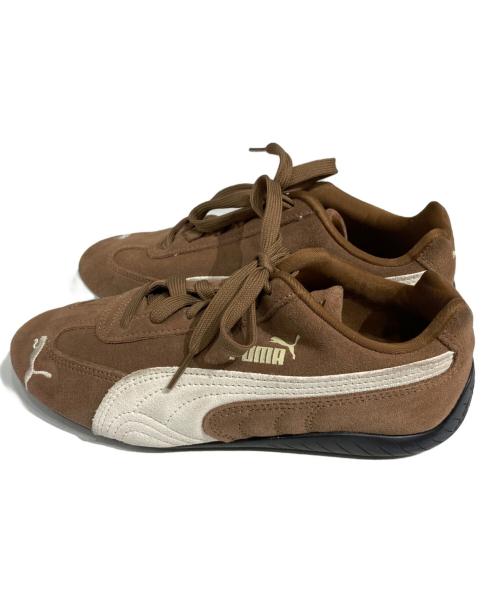 PUMA（プーマ）PUMA (プーマ) スピードキャット OG スニーカー ブラウン サイズ:23の古着・服飾アイテム