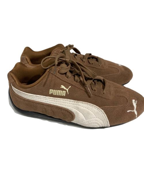 PUMA（プーマ）PUMA (プーマ) スピードキャット OG スニーカー ブラウン サイズ:23の古着・服飾アイテム