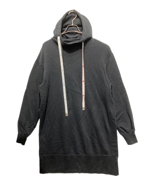 MIHARA YASUHIRO（ミハラヤスヒロ）MIHARA YASUHIRO (ミハラヤスヒロ) メジャーパーカーワンピース ブラック サイズ:FREEの古着・服飾アイテム