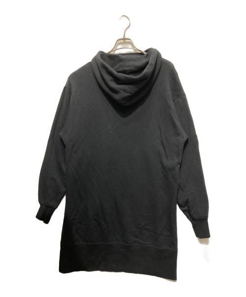 MIHARA YASUHIRO（ミハラヤスヒロ）MIHARA YASUHIRO (ミハラヤスヒロ) メジャーパーカーワンピース ブラック サイズ:FREEの古着・服飾アイテム