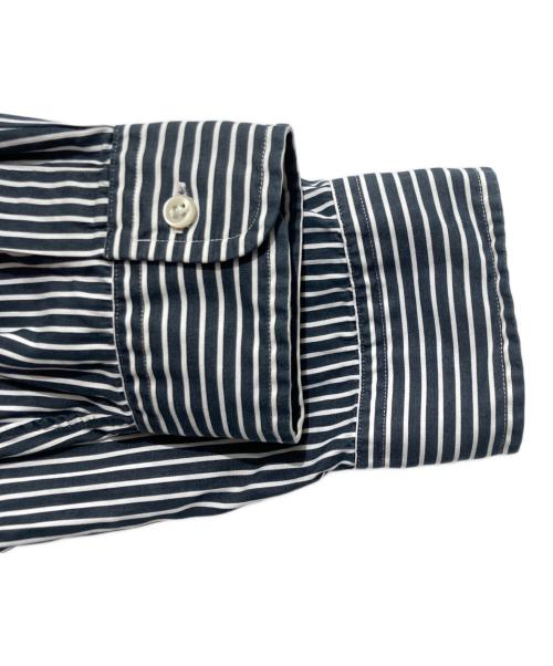 RALPH LAUREN（ラルフローレン）RALPH LAUREN (ラルフローレン) ボタンダウンシャツ ブラック×ホワイト サイズ:XLの古着・服飾アイテム