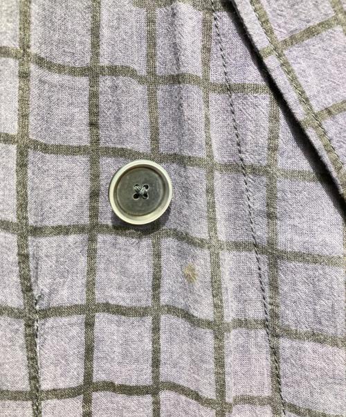 LARDINI（ラルディーニ）LARDINI (ラルディーニ) ダブルブレストリネン混テーラードジャケット ネイビー サイズ:46の古着・服飾アイテム