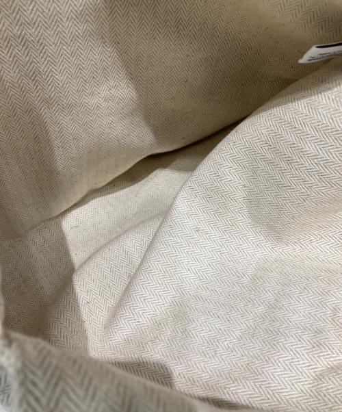 HERMES（エルメス）HERMES (エルメス) トワルシェブロンクラッチバッグ ベージュの古着・服飾アイテム