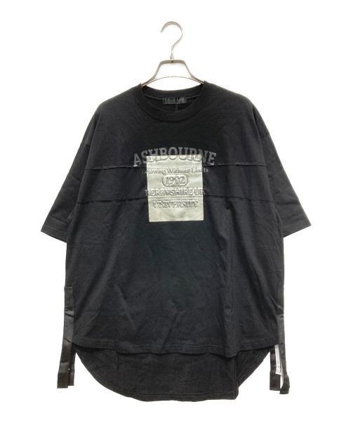 SCOT CLUB（スコットクラブ）SCOT CLUB (スコットクラブ) エンボス箔ロゴサイドジップTEE ブラック サイズ:38 未使用品の古着・服飾アイテム