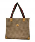 GUCCIグッチ）の古着「トートバッグ」｜ベージュ