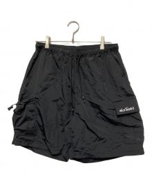 WILD THINGS×FREAK'S STORE（ワイルドシングス×フリークスストア）の古着「別注WT LOGO CARGO SHORTS」｜ブラック