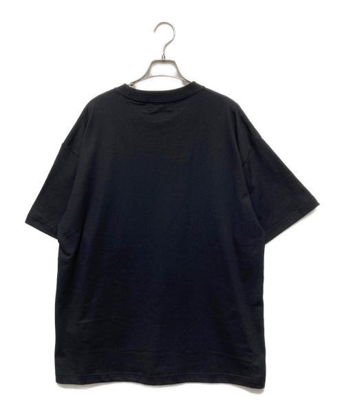 X-GIRL（エックスガール）X-girl (エックスガール) X-LARGE (エクストララージ) 25SS GLITTER AND RHINESTONE  XLXG S/S TEE ブラック×ブルー サイズ:XL 未使用品の古着・服飾アイテム