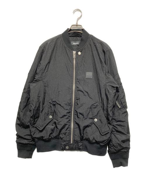 DIESEL（ディーゼル）DIESEL (ディーゼル) J-DUST-KA ボンバージャケット ブラック サイズ:Sの古着・服飾アイテム
