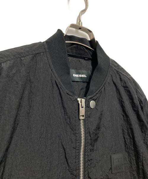 DIESEL（ディーゼル）DIESEL (ディーゼル) J-DUST-KA ボンバージャケット ブラック サイズ:Sの古着・服飾アイテム