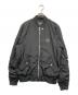 DIESEL（ディーゼル）の古着「J-DUST-KA ボンバージャケット」｜ブラック