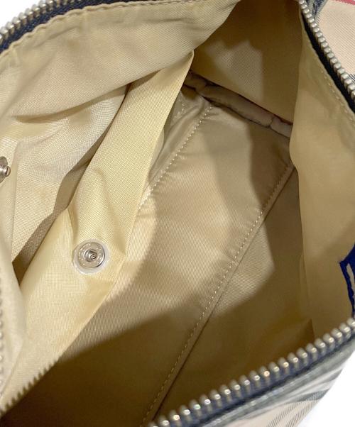 BURBERRY BLUE LABEL（バーバリー ブルー レーベル）BURBERRY BLUE LABEL (バーバリー ブルー レーベル) ノバチェックミニボストンバッグ/ハンドバッグ ベージュの古着・服飾アイテム
